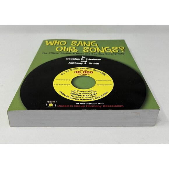 WHO SANG OUR SONGS? Official Rhythm & Blues & Doo Wop Songography Friedman Signe - Picture 3 of 12